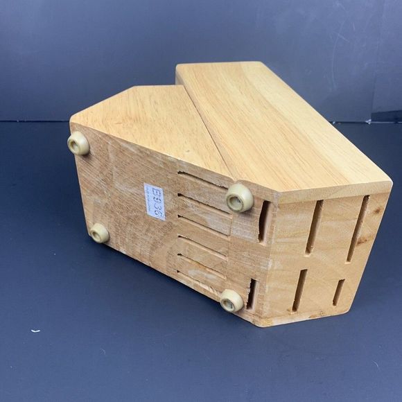 JA Henckels International 12 Slot Birch Wood Knife Holding Block [For 12 Pieces] - Picture 5 of 5